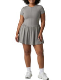 One-piece Dress With Shorts Pocket