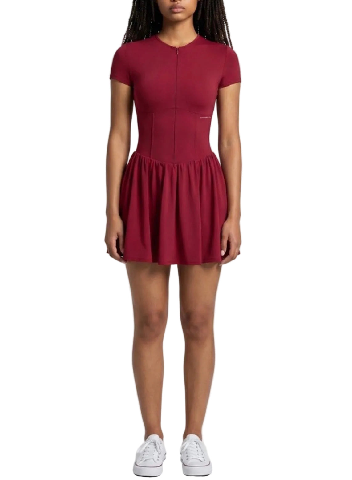 One-piece Dress With Shorts Pocket