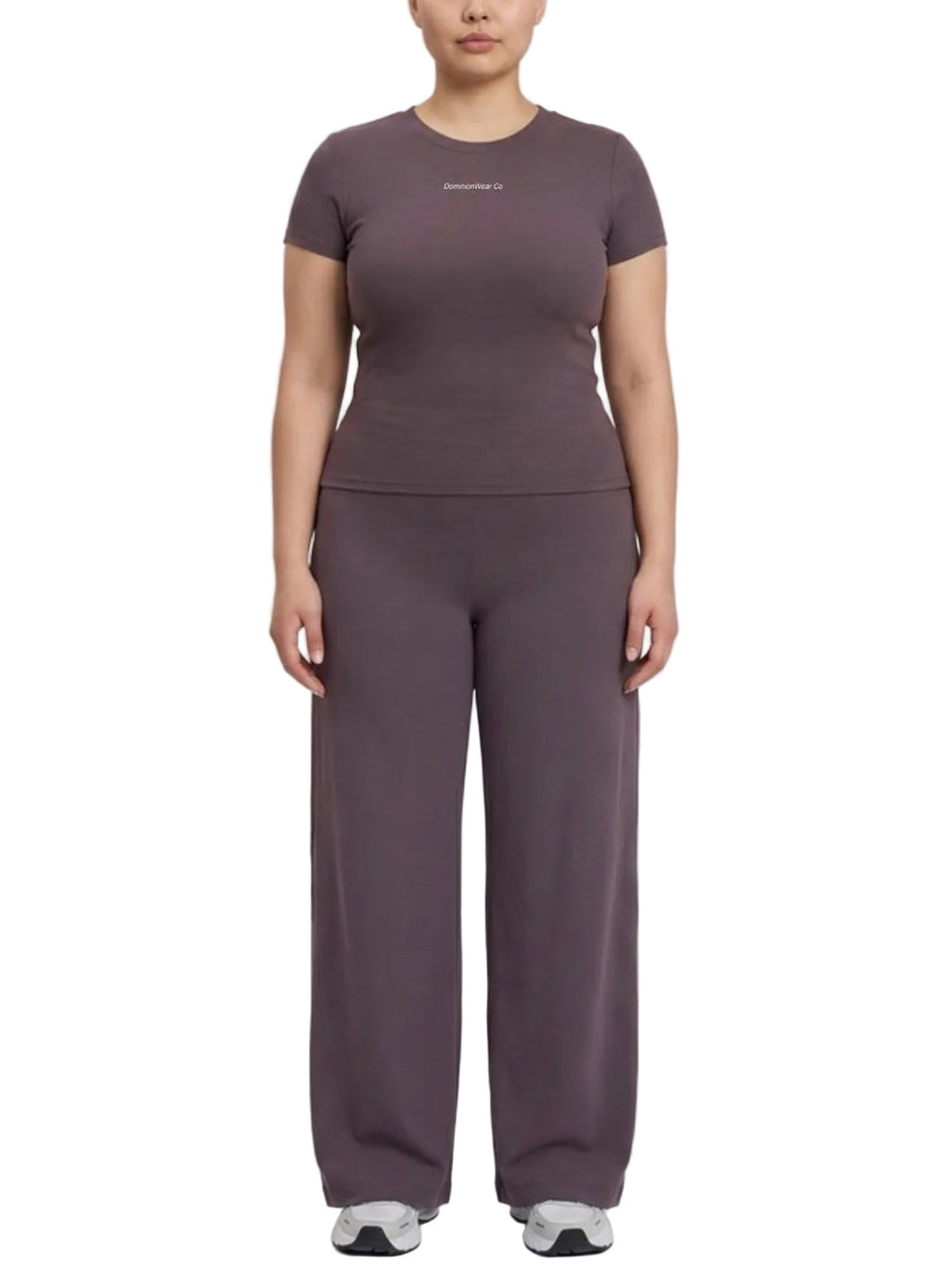Short-sleeve Loose Wide-Leg Pants Set