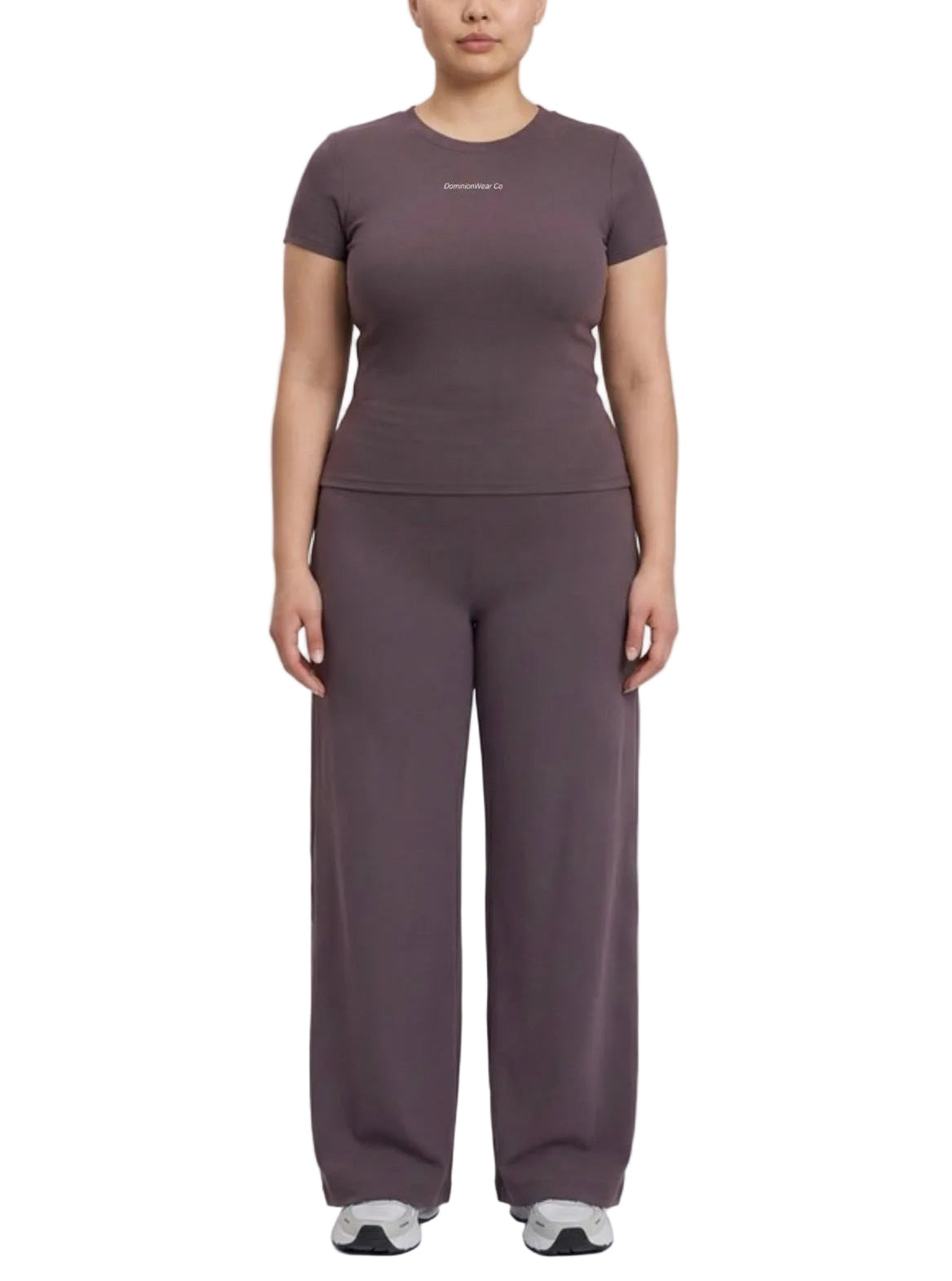 Short-sleeve Loose Wide-Leg Pants Set